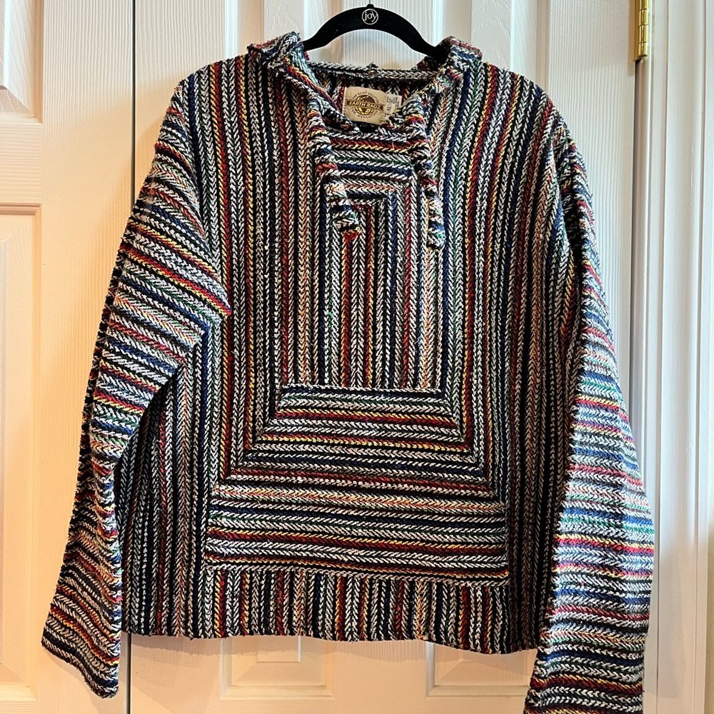 Colorful rug sweatshirt